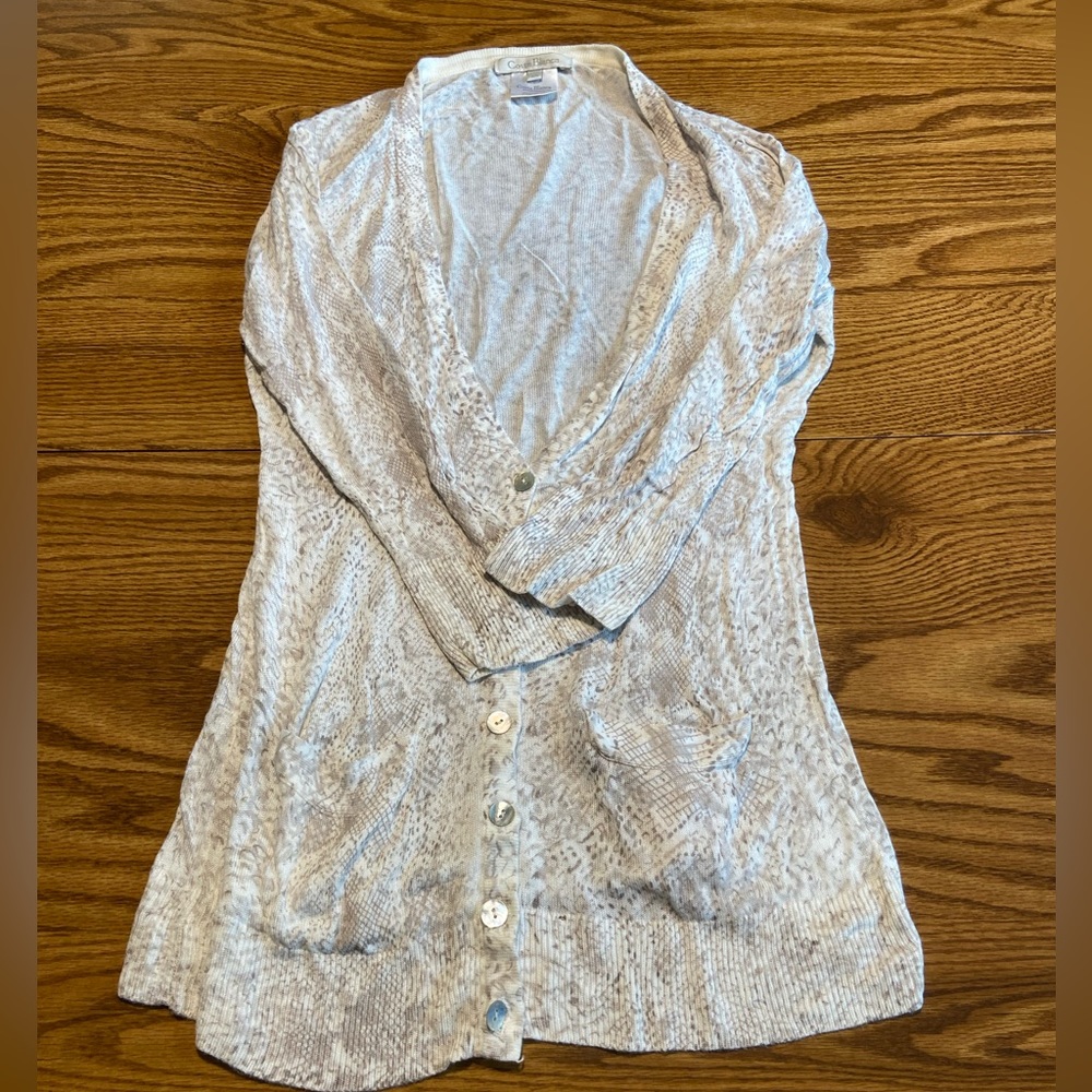 Costa Blanca women’s snake print cardigan